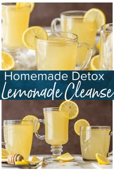 Drinks Healthy, Body Detox Cleanse, Lemon Detox, Full Body Detox