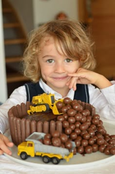 Construction Party Cakes, Digger Cake, Construction Birthday Cake, Construction Cake, Tractor Birthday, Construction Party, Construction Birthday, Boy Birthday Cake