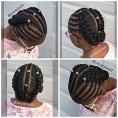 Protective Natural Hairstyles, Kids' Braids, Natural Hair Styles Easy