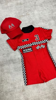 Sporty Jacket Outfit, Racing Jumpsuit, Nascar Racers, Birthday 12, Sporty Jacket, Red Cake, Biking Outfit