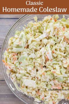 this coleslaw salad is loaded with carrots, celery and mayonnaise