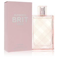 Burberry Brit Sheer Perfume by Burberry 3.4 oz Eau De Toilette Spray for Women. details and care  what is burberry brit sheer perfume?  released by the famous burberry brand, burberry brit sheer perfume came out in 2015. It is a fruity floral fragrance perfect for the warmer seasons.  what does it smell like?  it's like taking a stroll down abbey road surrounded by pink peonies.  fragrance family  floral  scent type:  pineapple, pink peony, white musk  scent notes (ingredients):  alcohol denat. Burberry Brit Sheer, Burberry Collection, Dolce And Gabbana Perfume, Pineapple Leaves, Musk Scent, The Undertones, Perfume Reviews, Burberry Brit, Peach Blossoms