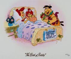 an image of cartoon characters in bed