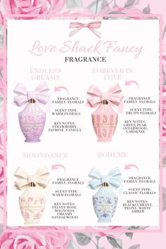 In love with all of Love Shack Fancy’s fragrances. They smell so good and are perfect for summer. They are the perfect floral and girly scent. #summerstyle #fragrance #perfume #afflink Fancy S, Princess Perfume, Summer Beauty Essentials, Sweet Fragrance, Love Shack Fancy, Perfume Collection Fragrance, Warm Fragrance, Perfume Scents, Perfume Lover