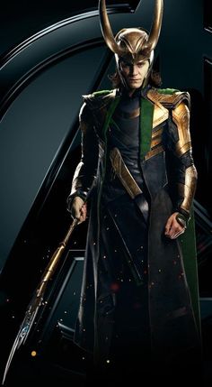 loki in the avengers movie poster with horns on his head and an ant - man costume