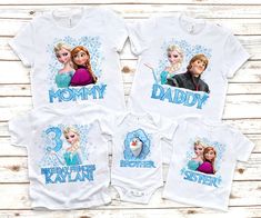 Frozen Party Decor, Party Decor Outdoor, Frozen Birthday Shirt, Frozen Party Decorations, Princess Mermaid, Elsa Birthday, Decor Birthday Party, Elsa Shirt, Frozen Water