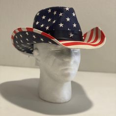 Product Description: Show your American pride with our USA Women's Cowboy Hat, a perfect blend of classic western style and patriotic spirit. This eye-catching hat features a bold USA flag design, making it an ideal choice for celebrating Independence Day, sporting events, or any occasion where you want to display your love for the country. Crafted with high-quality materials for durability and comfort, this cowboy hat is designed specifically for women, offering a flattering fit and a touch of country charm. Whether you're attending a rodeo, a festival, or just enjoying a day out, this USA flag cowboy hat is sure to turn heads and make a statement. Keywords: USA Women's Cowboy Hat American Cowboy Hat USA Flag Country Hat Patriotic Cowboy Hat Women's Western Hat USA Flag Hat Independence D Womens Cowboy Hat, Womens Western Hats, Country Hat, Cowboy Hats Women, Country Hats, Usa Women, Chapeau Cowboy, Flag Hat, Flag Country