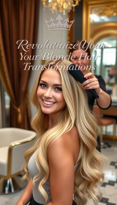 Chic Smooth for Blonde Hair Transformations 🌈 Natural Blonde Hair, Natural Blonde