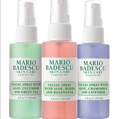 Mario Badescu 4oz Facial Spray Never Used Infused With Orange Blossom And Sage. Replenishes And Revives Dull, Tired Skin. Leaves Skin Fresh-Faced And Dewy. Skin Care Routine For Teens, Mario Badescu Facial Spray, Mario Badescu Skin Care, Facial Spray, Highlights Brown Hair, Mario Badescu, Setting Spray, Skin Care Products, Facial Care