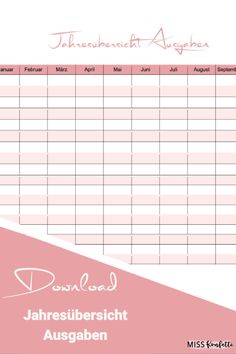 a pink and white printable timetable with the words,'datennact - august