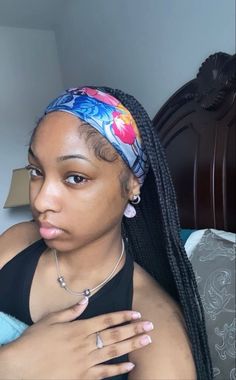 Fishtail Braid Headband, Hairstyles With Scarf Black Women, Headband With Braids, Braid Selfie, Headband Braids, Braids Headband, Headband Braid, Twisted Hair, Cute Braided Hairstyles