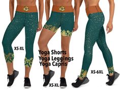 Merida Brave Princess inspired workout green yoga leggings, capris and shorts for active women. Super soft, stretchable and comfortable premium quality athletic pants. Great for hot weather, Halloween costume, Cosplay outfit, marathons, running, themed Birthday party, sports or as a comfortable everyday wear. Sizes: XS-XL. Yoga leggings come in sizes: XS-6XL All items are made from premium quality butter soft and comfortable fabric which is stretchy, light, breathable and sturdy, with moisture wicking and sun protective (38-40 UPF) properties. Handmade in the USA to order. Non see-through. Won't fade after washing, won't lose shape.  SIZING TIP: Fit true to size, but please SCROLL THROUGH photos carousel to see the size charts to ensure a great fit. If you have any questions please send us Green High Stretch Yoga Pants, Fitted Green Yoga Pants, Fitted Short Leg Yoga Pants For Sports, Stretch Yoga Pants With Short Leg, Green Moisture-wicking Leggings For Yoga, Fitted Short Leg Yoga Pants, Green Moisture-wicking Yoga Leggings, Green Stretch Capri-length Pants, Green Stretch Capri Length Pants