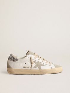 Golden Shoes, Silver Glitter Heels, Shoe Wishlist, Golden Goose Sneakers, Shoe Inspo, Girly Shoes