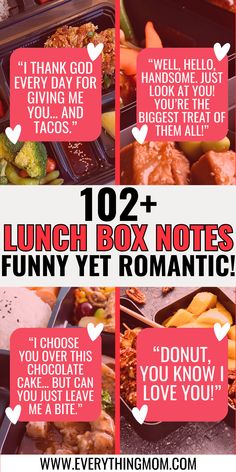 the lunch box notes for valentine's day