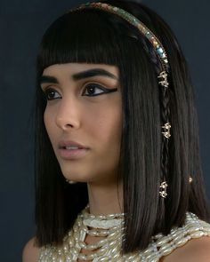 Egyptian Hairstyle, Egypt Hairstyle, Cleopatra Hairstyle, Ancient Egyptian Hairstyles, Ancient Egyptian Makeup, Ancient Egyptian Dress