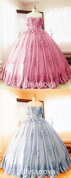 Elegant lace ball gown dresses Pink Lace Quinceanera Dress With Sweetheart Neckline, Pink Ball Gown Quinceanera Dress With Lace Bodice, Pink Quinceanera Dress With Lace Bodice, Prom Quinceanera Dress With Lace Bodice And Tulle, Quinceanera Ball Gown With Sweep Train, Pink Gown With Lace Bodice For Quinceanera, Lace Quinceanera Dress For Sweet 16 During Prom Season, Lace Bodice Fitted Quinceanera Dress, Pink Quinceanera Dress With Lace Bodice For Debutante Ball