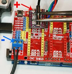 the electronic components are connected to each other