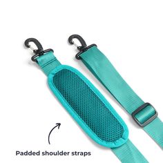 the adjustable straps are attached to each other