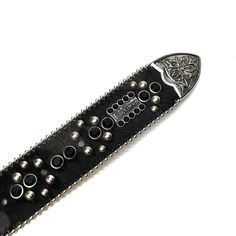 b.b. Simon 'Black Fleur-de-lis' Crystal Belt - Dudes Boutique Luxury Black Embroidered Belt, Bb Simon Belts, Crystal Belt, Year Of Dates, 8 Weeks, Italian Leather, Pay Attention, 20 Years, Custom Orders