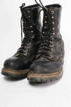 Black Steel Toe Boots, Steel Toed Boots, Steel Toe Boots, Red Wing Shoes, Mens Leather Boots, Red Wing, White Boots, Mens Leather, Black Steel