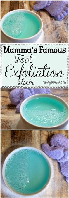 This is such an awesome recipe for an easy way to remove dead skin from your feet. I LOVE it. Mamma's Famous Foot Exfoliation Elixir. So silly, but it really works Pedicure Soak, Foundation For Dry Skin, Diy Pedicure, Mask For Dry Skin, Dry Skin Care Routine, Hand Mask, Lotion For Dry Skin, So Silly, Foot Soak