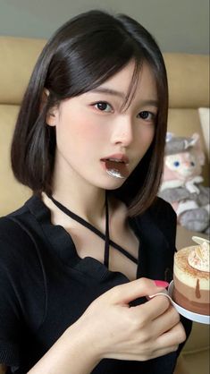 Straight Bangs Hairstyles, Medium Long Haircut, Love Hairstyles, Ulzzang Short Hair, Medium Long Haircuts, Haircut Style, Beautiful Braids, Short Hairstyle, Short Hair With Bangs