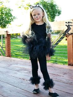 Easy Homemade Halloween Costumes, Diy Halloween Costumes For Kids, Homemade Halloween Costumes, Cat Halloween Costume