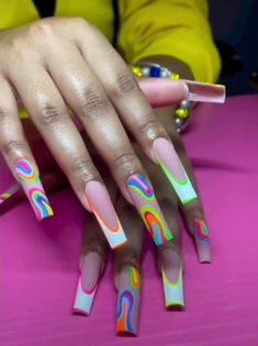 Nails 2023 Color Trends, 2023 Color Trends, Fall Nails 2023, 2023 Color, Diy Acrylic Nails, Drip Nails, Fall Beauty, Colored Acrylic Nails, French Tip Acrylic Nails