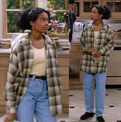 Fresh Prince Outfits, Ashley Banks Outfits, Black 90s Fashion, Throwback Outfits, Ashley Banks, Neo Grunge, Moda Grunge, Looks Hip Hop, 90’s Outfits