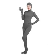 Feel like wearing a second skin with high quality Lycra pieces. Zentai suit with face hole. Drag queens love our dancewear! Item: Zentai suit Materials: Lycra, spandex Closure: Back zipper IMPORTANT: Please, check the size chart before purchasing. Solid Color Dance Unitard With Thumbholes, High Stretch Full-length Solid Unitard, Full Length High Stretch Solid Unitard, Solid Color High Stretch Full Length Unitard, Stretch Long Sleeve Costume Bodysuit, Stretch Long Sleeve Bodysuit For Costume, Costume Long Sleeve Stretch Bodysuit, Long Sleeve Bodysuit For Dance, Fitted Long Sleeve Unitard For Cosplay