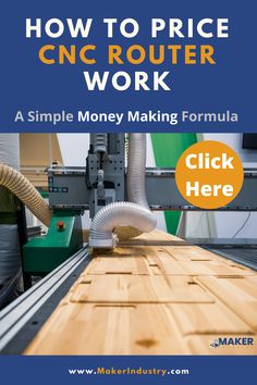 the cover of how to price cnc router work