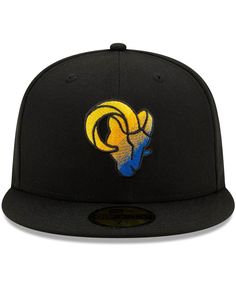 Show off your Los Angeles Rams pride with this Color Dim 59FIFTY hat by New Era. It features bold embroidery of the team's logo with their team colors across the front panels. This fitted cap ensures a snug fit as you rep your Los Angeles Rams. Los Angeles Rams Logo, Rams Logo, Bold Embroidery, Black Los Angeles, New Era Logo, 59fifty Hats, Los Angeles Rams, Diy Kits Gift, Luxe Gifts