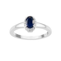 Adorned with a blue sapphire center stone and accented with white topaz, this HDI ring is an accessory that enchants any outfit. Adorned with a blue sapphire center stone and accented with white topaz, this HDI ring is an accessory that enchants any outfit. White topaz accents Nickel free Metal: 10k white gold Packaging: boxed Plating: rhodium Width: 8.50 mm Finish: polishedSTONE DETAILS Stone type: blue sapphire Total weight: 5/8 ct. Center stone weight: 1/2 ct. Center stone size: 6 mm x 4 mm S Gold Packaging, Outfit White, White Topaz, Sapphire Ring, Blue Sapphire, Topaz, Sapphire, White Gold, Plating