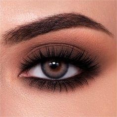 Machiaj Smokey Eyes, Smokey Eye Makeup Steps, Teknik Makeup, Brown Smokey Eye Makeup, Matte Eye Makeup, Brown Smokey Eye, Evening Eye Makeup, Eye Makeup Images, Elegantes Makeup