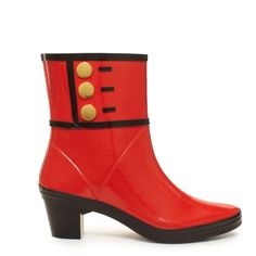 kate spade | parsipanny Play Shoes, Rubber Boot, Gorgeous Shoes, Rubber Boots, Footwear Design Women, Wearing Red, Unique Styles