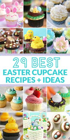 the best easter cupcake recipes and ideas