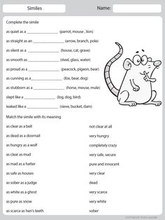 a worksheet with the words in english