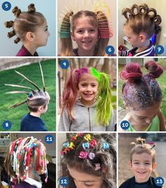 Easy Crazy Hairstyles For School