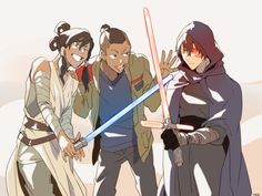 So cute avatar and Star Wars Fandom Crossover, Avatar Characters