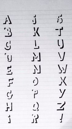 an image of some writing on a piece of paper that is written in different languages