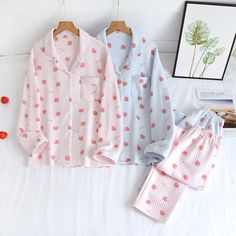 Comfortable Long Sleeve Sleepover Sets, Comfortable White Long Sleeve Sleepwear, Soft Cotton Sleepwear With Relaxed Fit, Comfortable Pink Sleepwear For Loungewear, Comfortable Pink Sleepwear, Comfortable Sleepwear Long Pants For Sleepover, Soft Cotton Loungewear Sets, Comfortable Long Sleeve Sleepwear For Pajama Party, Comfortable Long Pants Sleepwear For Pajama Party