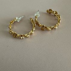 New Without Tags Gold Cuff Earrings, Fall Wedding Jewelry, Wedding Themes Fall, Gold Cuffs, Autumn Wedding, Cuff Earrings, Earrings Color, Wedding Themes