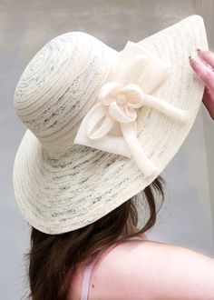 Fashion Mulberry Lace Bow Cotton Blended Floppy Sun HatMade of fine Lace Bow Cotton Blended.Hat Circumference: 58cm/22.62". Matches easily with daily hairstyle, dresses & Shirts Elegant Fedora Straw Hat For Vacation, Summer Party Fedora Straw Hat, Adjustable Sun Hat For Summer Party, Adjustable Summer Sun Hat For Party, Elegant Boater Hat For Vacation, Summer Party Straw Hat, Summer Fedora Sun Hat For Party, Elegant Wide Brim Boater Hat For Summer, Summer Party Fedora Sun Hat