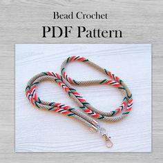 the bead crochet dog leash pattern