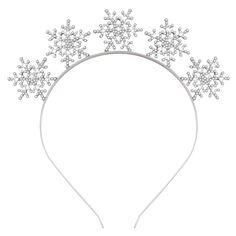 PRICES MAY VARY. Christmas Headbands for Women :Are you looking out for adorable accessories to go with your festive costumes? These Xmas themed snow flake head bands dazzle the crowd at your Xmas holiday party.Fun Christmas shiny rhinestone hair hoop will be surely the star of the party. Perfect as Party Favor, Christmas Party photo prop,Christmas classroom games, cookie, Office decorations ,bingo theme party decorations for adults ladies ,Holiday Outfit, December School Spirit, Ugly Sweater Ch Whimsical Crown Headband As Gift, Whimsical Crown-shaped Headband For Gifts, Whimsical Christmas Party Headband, Festive Adjustable Crown Headband, Festive Adjustable Crown-shaped Headband, Holiday Headband Gift, Christmas Gift Hair Accessories With Matching Headband, Adjustable Holiday Headpieces For Gifts, Adjustable Holiday Headpieces For Gift