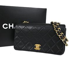 Brand: Chanel Model: Full Flap Color: Black Material: Leather Inclusions: box Dimensions: W 19 x H 11 x D 6 Serial number: 1682850 Country of origin: France Assured Product ity: This product is supplied by a renowned and trusted partner. With this purchase, you are preserving iconic craftsmanship, celebrating heritage, and embracing the beauty of conscious shopping.Delivery 5-8 or 10-15 working days Please note that during high season and Sale period, delivery times may be affected We accept pay Chanel Style, France Vintage, Chanel Mini, Chanel Model, Handbag Wallet, Wallet Accessories, Elegant Accessories, Cc Logo, Vuitton Bag