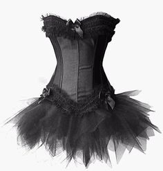 I found this at http://www.Razordolldesigns.com Take a peek here... Corset With Skirt, Gothic Corset Dresses, Body Corset, Black Swan Costume, Burlesque Corset, Fashion Corset, Bustier Lingerie, Gothic Corset, Corset Bustier