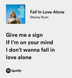 Fall In Love Alone, Hopeless Crush Quotes, Lyrics Spotify, Rap Lyrics Quotes, Meaningful Lyrics, Song Lyric Quotes, Pop Lyrics