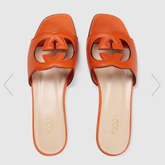 Brand New . Never Worn Would Like Another Color Receipt Can Be Provided Shoes Gucci, Gucci Shoes, Color Orange, Women's Shoes Sandals, Limited Time, Shoes Sandals, Cut Out, Gucci, Women Shoes