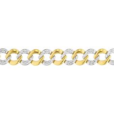 Illuminate your ensemble with the elegance of the Two-Tone Flat Round Link Stampato Bracelet from Olas d'Oro. Crafted for the discerning individual, this exquisite bracelet is a fusion of art and elegance, offering a symphony of style that awaits your wrist.Experience the allure of timeless design as you adorn yourself with the grace of 14K yellow and white gold. The iconic gold bracelet will always be in fashion, and this piece is no exception. Its flat round link stampato design showcases a pe Elegant White Gold Diamond Bracelet With Curb Chain, Elegant Curb Chain Bracelets For Anniversary, Elegant Curb Chain Bracelet For Anniversary, Yellow Gold Diamond Bracelet With Curb Chain, Formal Diamond Bracelet With Curb Chain, Formal Round Diamond Bracelet With Curb Chain, Formal White Gold Bracelet With Curb Chain, The Grace, Showcase Design